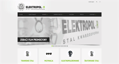 Desktop Screenshot of elektropolerowanie.com