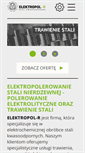 Mobile Screenshot of elektropolerowanie.com